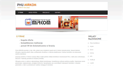 Desktop Screenshot of mirkom.pl